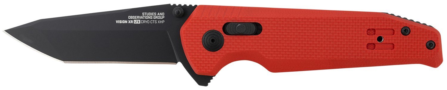 S.O.G SOG12570857 Vision XR LTE 3.36″ Folding Tanto/Straight CTS XHP Blade G10 Handle Includes Belt Clip S.O.G SOG12570857 Vision XR LTE 3.36″ Folding Tanto/Straight CTS XHP Blade G10 Handle Includes Belt Clip