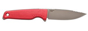 S.O.G SOG17790257 Altair FX  3.40″ Fixed Clip Point Plain Satin TiCN Cryo CPM 154 SS Blade, Canyon Red GRN Handle, Includes Sheath
