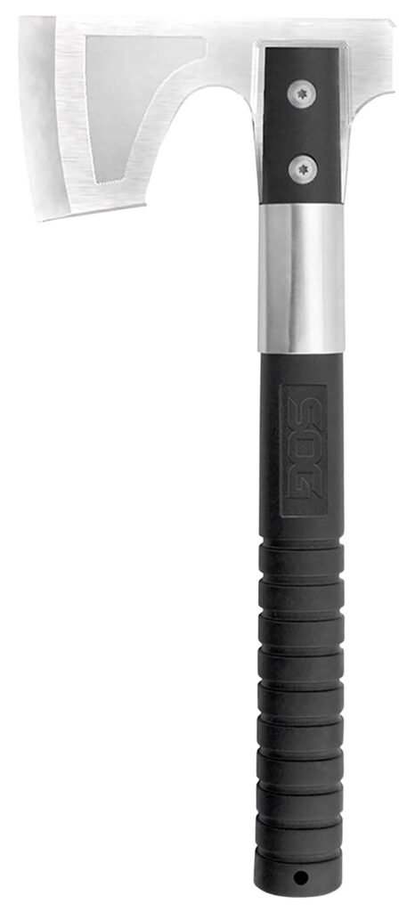 S.O.G SOGCH1001C Camp  3.10" Blade Stainless Steel Blade Black GRN Handle 11.50" Long Hatchet