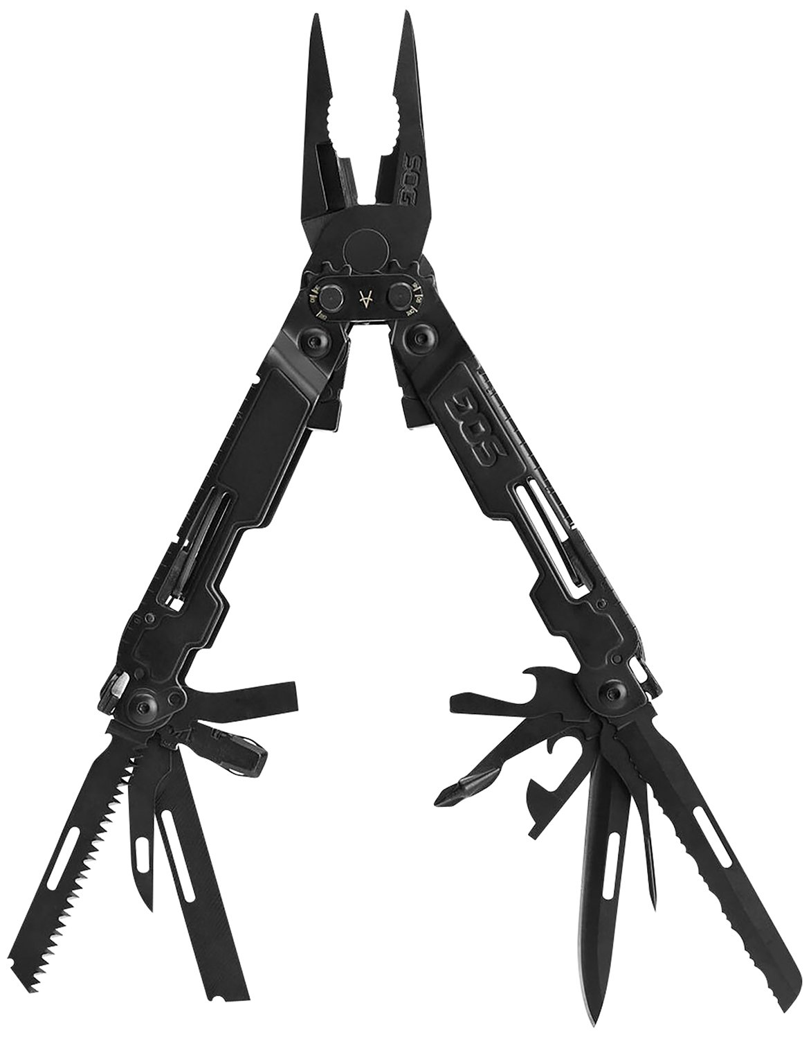 S.O.G SOGPA2002CP PowerAccess Deluxe Black Stainless Steel 21 Tools w/Sheath S.O.G SOGPA2002CP PowerAccess Deluxe Black Stainless Steel 21 Tools w/Sheath