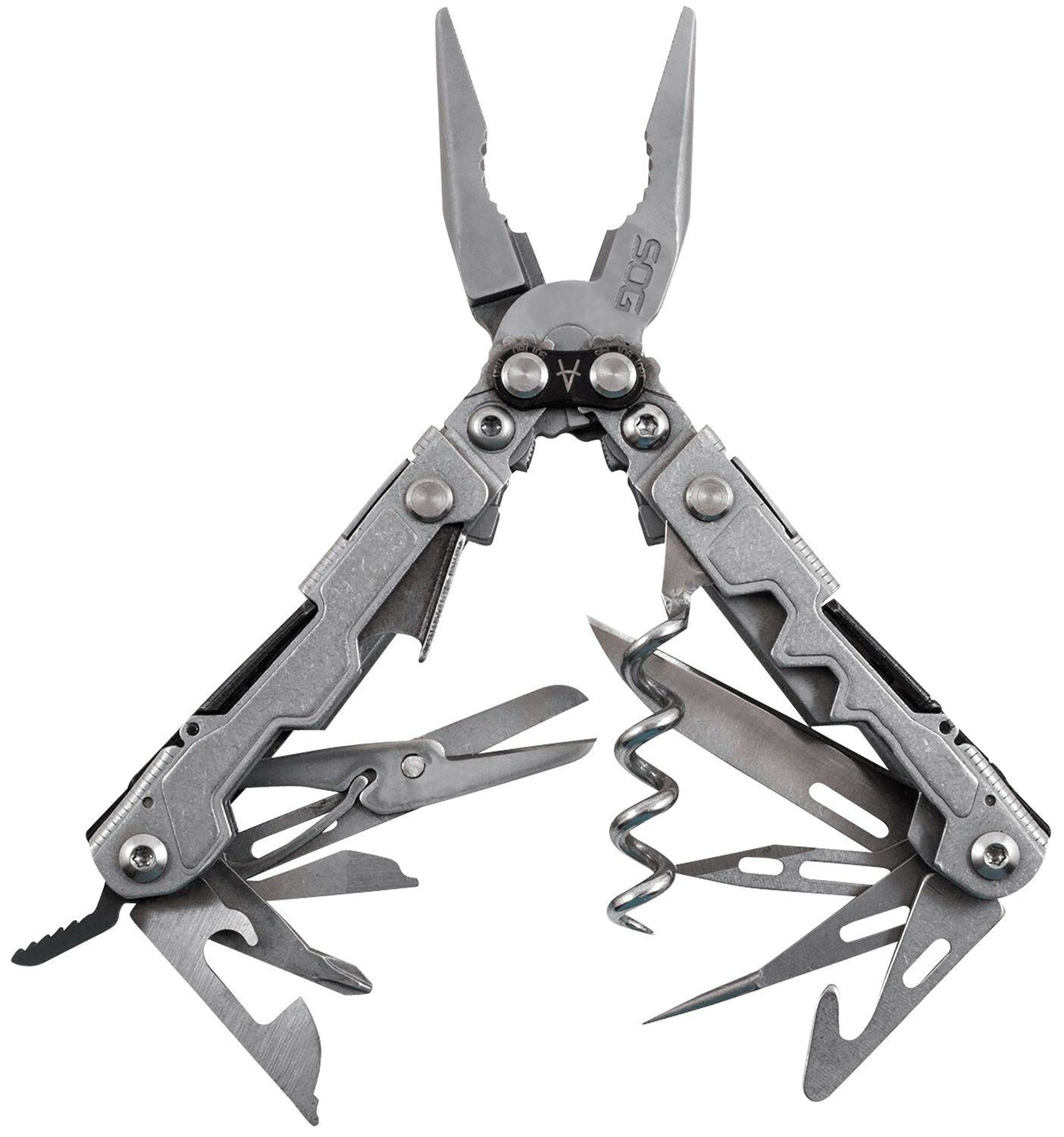 S.O.G SOG-PL1001-C PowerLitre Stonewashed 5Cr15MoV Stainless Steel 5.10″ Long Features 19 Tools S.O.G SOG-PL1001-C PowerLitre Stonewashed 5Cr15MoV Stainless Steel 5.10″ Long Features 19 Tools