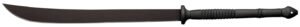 Cold Steel CS97THAMS Thai  22" Black Matte Baked-On Anti Rust 1055 Carbon Steel Blade/ Flat, Oval Black w/Steel Guards Polypropylene Handle 36.50" Long Includes Sheath