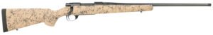 Howa HHS43164 M1500 HS Precision 308 Win 5+1 22″ Threaded Barrel, Black Metal Finish, Tan Black Webbed Fixed HS Precision Stock