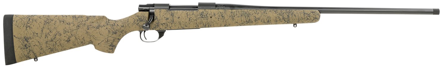 Howa HHS43163 M1500 HS Precision 308 Win 5+1 22″ Threaded Barrel, Black Metal Finish, Green with Black Webbing Fixed HS Precision Stock Howa HHS43163 M1500 HS Precision 308 Win 5+1 22″ Threaded Barrel, Black Metal Finish, Green with Black Webbing Fixed HS Precision Stock