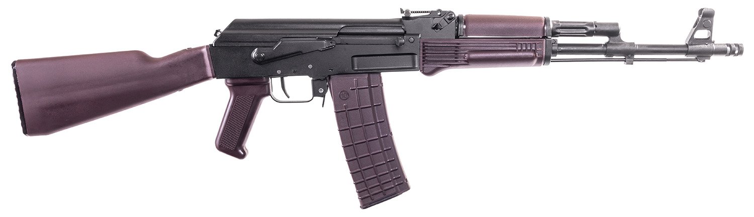 Arsenal SAM567PM SAM5 5.56x45mm NATO 30+1 16.30″ Matte Black Steel Threaded Barrel, Matte Black Scope Rail Steel Receiver, Polymer Handguard, Fixed Plum Synthetic Stock & Polymer Grip Arsenal SAM567PM SAM5 5.56x45mm NATO 30+1 16.30″ Matte Black Steel Threaded Barrel, Matte Black Scope Rail Steel Receiver, Polymer Handguard, Fixed Plum Synthetic Stock & Polymer Grip