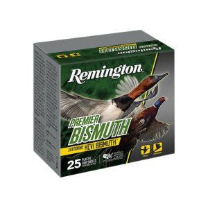 Remington Ammunition R20503 Premier Bismuth  12Gauge 2.75″ 1 1/4oz 2Shot 25 Per Box/10 Case