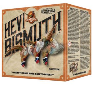 HEVI-Shot HS19715 HEVI-Bismuth Upland 410Gauge 3″ 9/16oz Bismuth 5Shot 25 Per Box/10 Case
