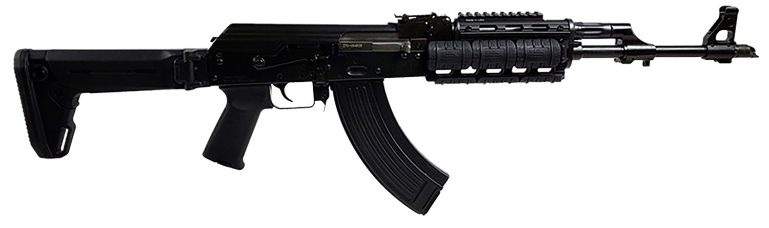 Zastava Arms Usa ZR7762QR ZPAPM70 7.62x39mm 30+1 16.30" Barrel, Black Magpul Furniture, Zhukov Side Folder Stock, Picatinny Quad Rail