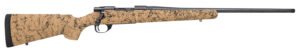 Howa HHS43334 M1500 HS Precision 300 Win Mag 3+1 24″ Blued Threaded Barrel/Rec, Tan with Black Webbed HS Precision Stock