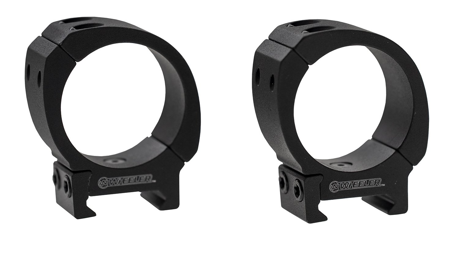 Wheeler 1133755 Sporter Scope Rings Black 34mm High