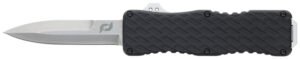 Schrade 1135967 Uproar  D/A OTF Bayonet Plain Satin D2 Steel Blade 4.25" Aluminum Handle