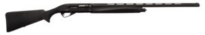 Silver Eagle Arms CAR12128BLK Carlyle  Full Size 12 Gauge Semi-Auto 3″ 4+1 28″ Black Cerakote Vent Rib Barrel, Black Steel Receiver, Fixed Black Synthetic Stock, Right Hand