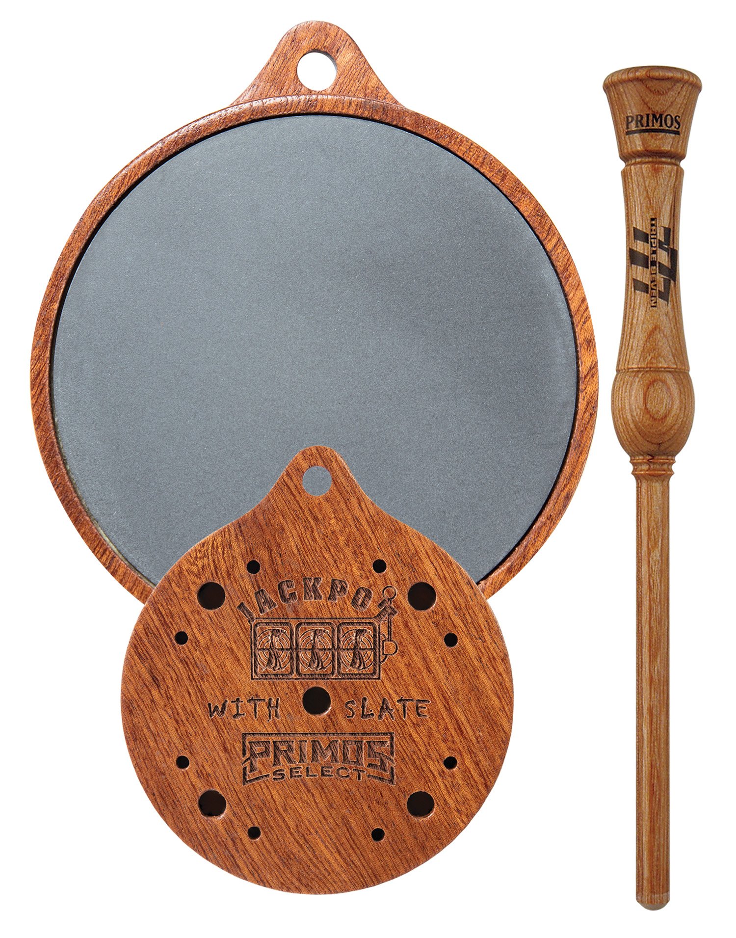 Primos 216 Jackpot Striker Call Turkey Sounds Gray/Natural Hardwood Primos 216 Jackpot Striker Call Turkey Sounds Gray/Natural Hardwood