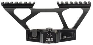 Arsenal SM22 AK Scope Mount SAM7K Series  Black Anodized 0 MOA