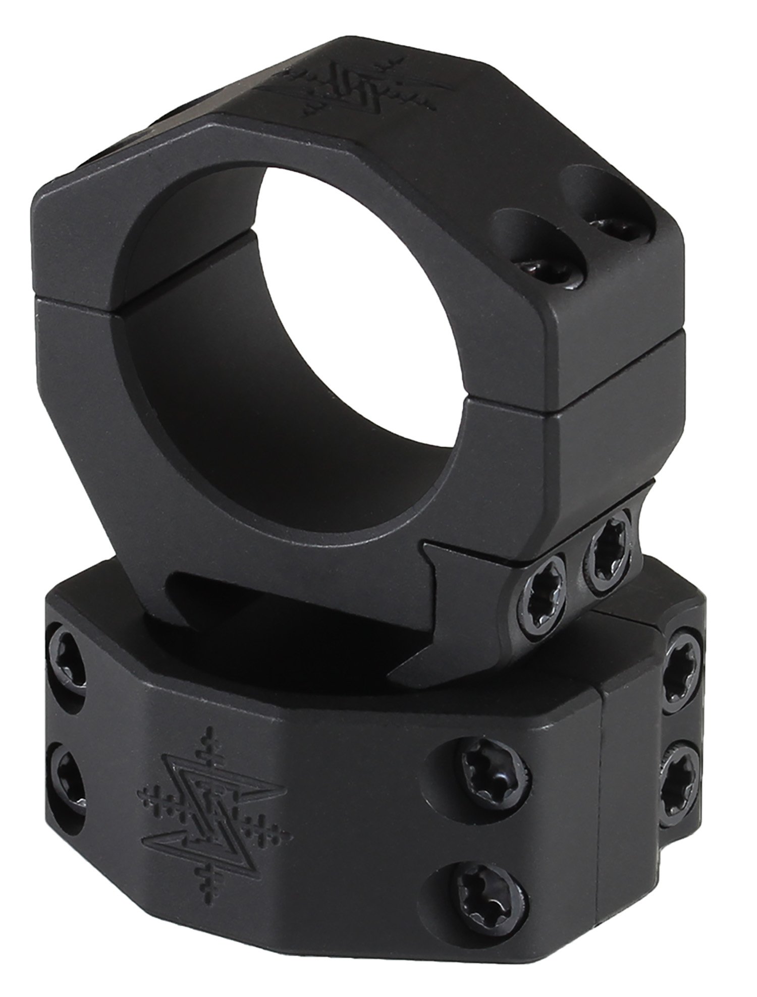 Seekins Precision 0010620018 Scope Rings Matte Black 30mm AR High Seekins Precision 0010620018 Scope Rings Matte Black 30mm AR High