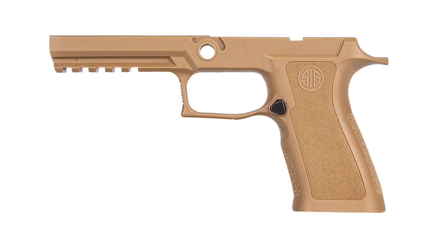 Sig Sauer GRIPMODXF943MCOY P320 Grip Module X-Series (Medium Size Module), 9mm Luger/40 S&W/357 Sig, Coyote Polymer, Fits Full Size Sig P320 (4.70″) Sig Sauer GRIPMODXF943MCOY P320 Grip Module X-Series (Medium Size Module), 9mm Luger/40 S&W/357 Sig, Coyote Polymer, Fits Full Size Sig P320 (4.70″)