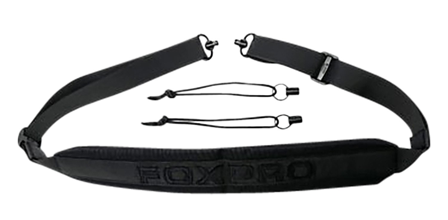 Foxpro SLINGFXPBLK Carry Sling Black Nylon Adjustable Includes QD Attachment Points Foxpro SLINGFXPBLK Carry Sling Black Nylon Adjustable Includes QD Attachment Points