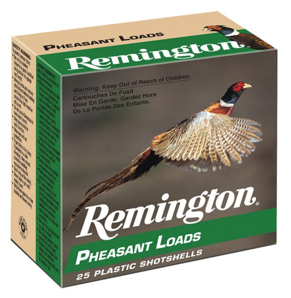 Remington Ammunition 20024 Pheasant  12Gauge 2.75″ 1 1/4oz 5Shot 25 Per Box/10 Case