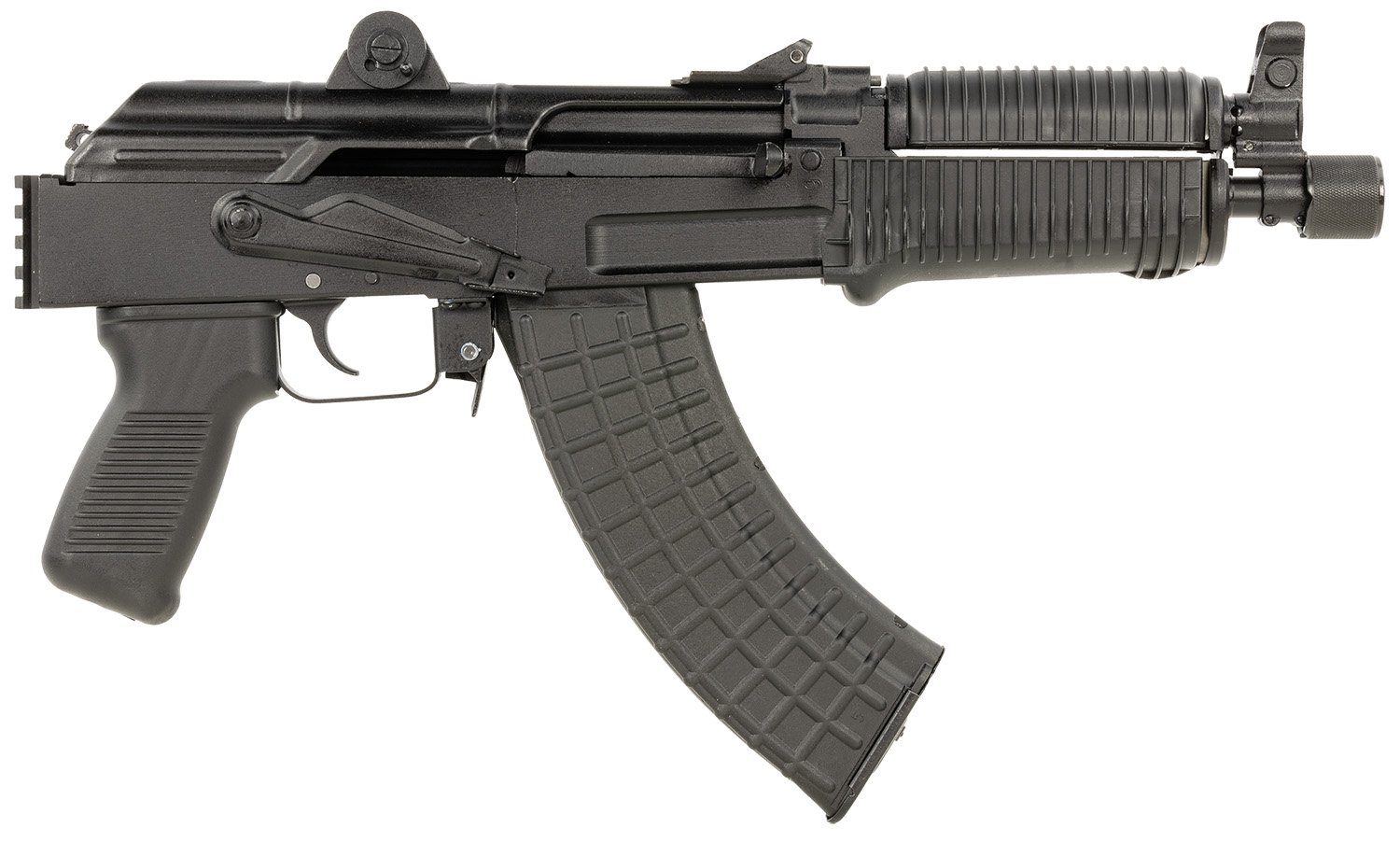 Arsenal SAM7K55 SAM7K 7.62x39mm 30+1 8.50″ Black Steel Threaded Barrel, Polymer Handguards, Black Aluminum Forged & Milled Receiver, Mounted 1913 Picatinny Rail, Black Polymer Grips Arsenal SAM7K55 SAM7K 7.62x39mm 30+1 8.50″ Black Steel Threaded Barrel, Polymer Handguards, Black Aluminum Forged & Milled Receiver, Mounted 1913 Picatinny Rail, Black Polymer Grips