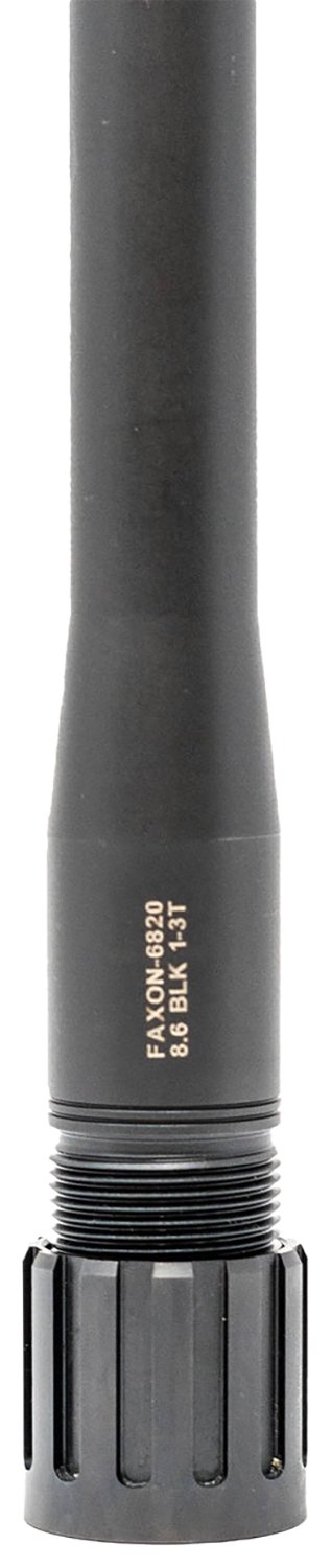 Faxon Firearms 700B863N16NMQ RemAge Modified Light Palma 8.6 Blackout 16″ Target Crown Steel QPQ Black Nitride 416R Stainless Steel Barrel