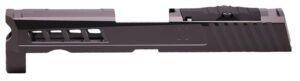 True Precision Inc TPP32CSBCRMR Axiom Optic Cut Slide Fits Sig P320 Black DLC Anodized 416R Stainless Steel