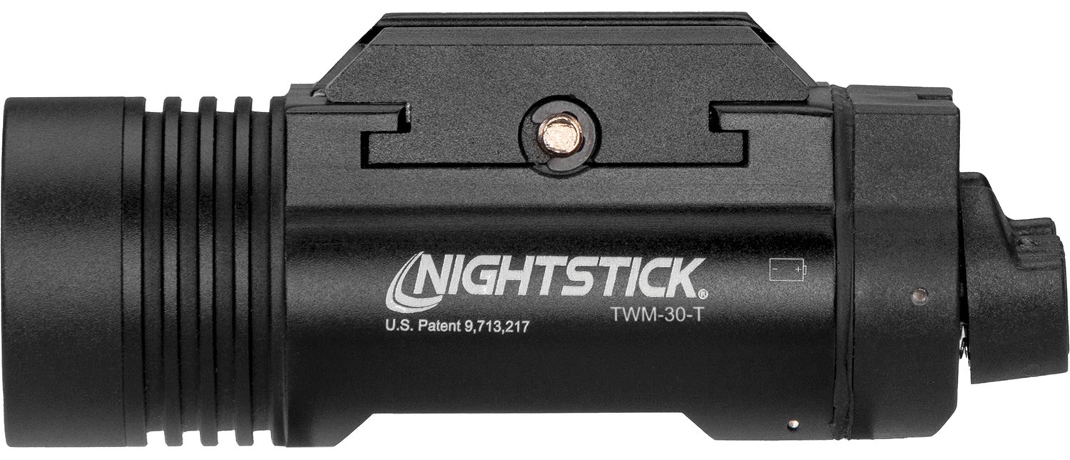 Nightstick TWM30T Tactical Weapon-Mounted Light Turbo Black Anodized Hardcoat 1200 Lumens White LED Light Nightstick TWM30T Tactical Weapon-Mounted Light Turbo Black Anodized Hardcoat 1200 Lumens White LED Light
