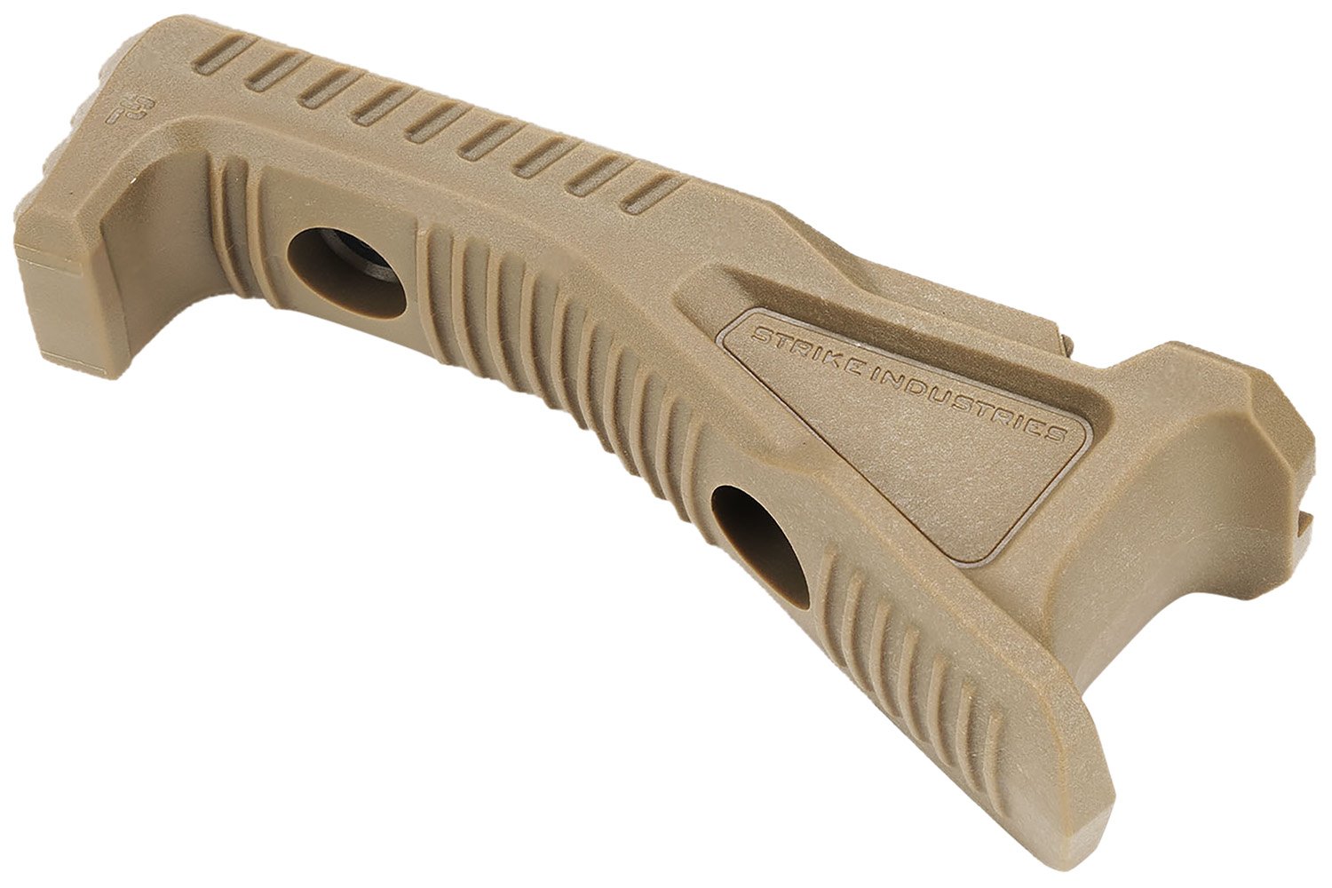Strike Industries ARCMSCFGFDE Cobra Fore Grip Flat Dark Earth Polymer Strike Industries ARCMSCFGFDE Cobra Fore Grip Flat Dark Earth Polymer