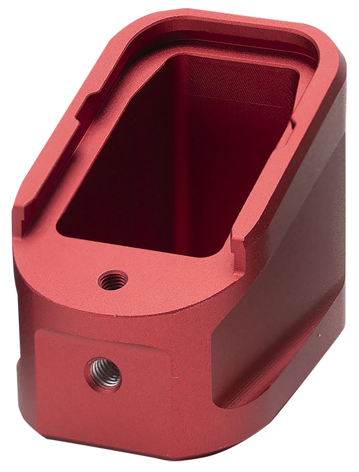 Strike Industries EMPALG17RED Extended Mag Plate Fits Glock G17 Fits Glock G22 Red 6061 T-6 Aluminum