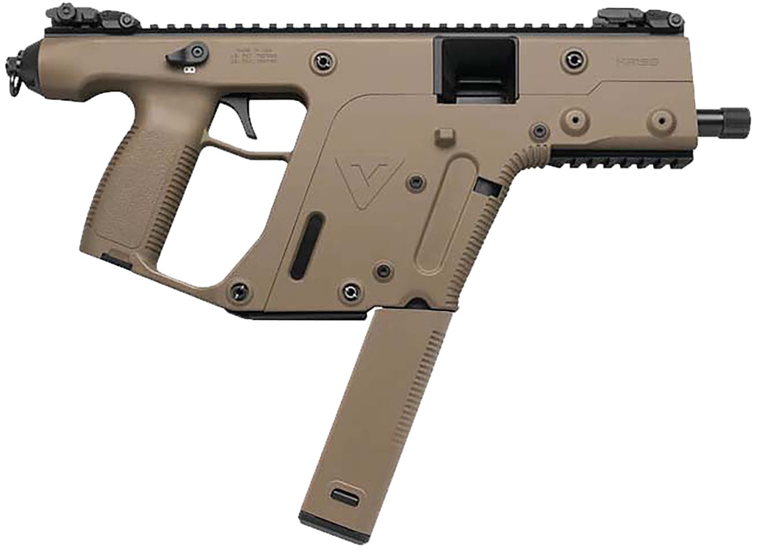 Kriss USA KV90PFD20 Vector SDP Gen2 9mm Luger 40+1 5.50″ Black Nitride Threaded Barrel, Flat Dark Earth Picatinny Rail Receiver, FDE Polymer Grip, Glock Magazine Compatible Kriss USA KV90PFD20 Vector SDP Gen2 9mm Luger 40+1 5.50″ Black Nitride Threaded Barrel, Flat Dark Earth Picatinny Rail Receiver, FDE Polymer Grip, Glock Magazine Compatible