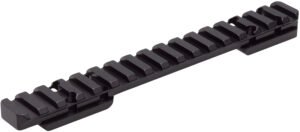 Browning 12522 Picatinny Rail  Matte Black Aluminum Fits X-Bolt Long Action 20 MOA