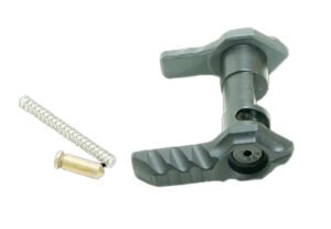 Timber Creek Outdoors GAMBISSBL Greyman Safety Selector Black Aluminum
