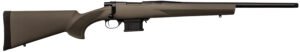 Howa HMA6ARCSG M1500 Mini Action 6mm ARC 5+1 22″ Black Steel Threaded Barrel, Matte Blue Steel Receiver Drilled & Tapped, Fixed HTI Green Synthetic Stock