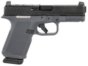 Ruger 19400 RXM  9mm 15+1 4″ Black FNC Nitride Steel Barrel, Black FNC Nitride Optic Ready/Serrated Alloy Steel Slide, Stealth Gray Polymer Frame w/Accessory Rail, Stealth Gray Magpul Enhanced Grip