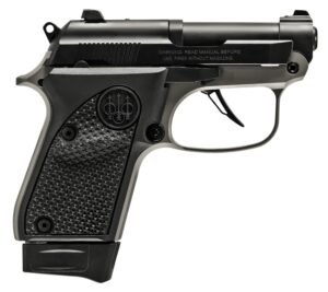Beretta USA J20X22R8 20X Bobcat You're On Your Own 22 LR 8+1 2.40" Black Steel Barrel, Gray Cerakote ELS/Serrated Steel Slide, Black Polymer Frame w/Beavertail, Helica Texture Grip