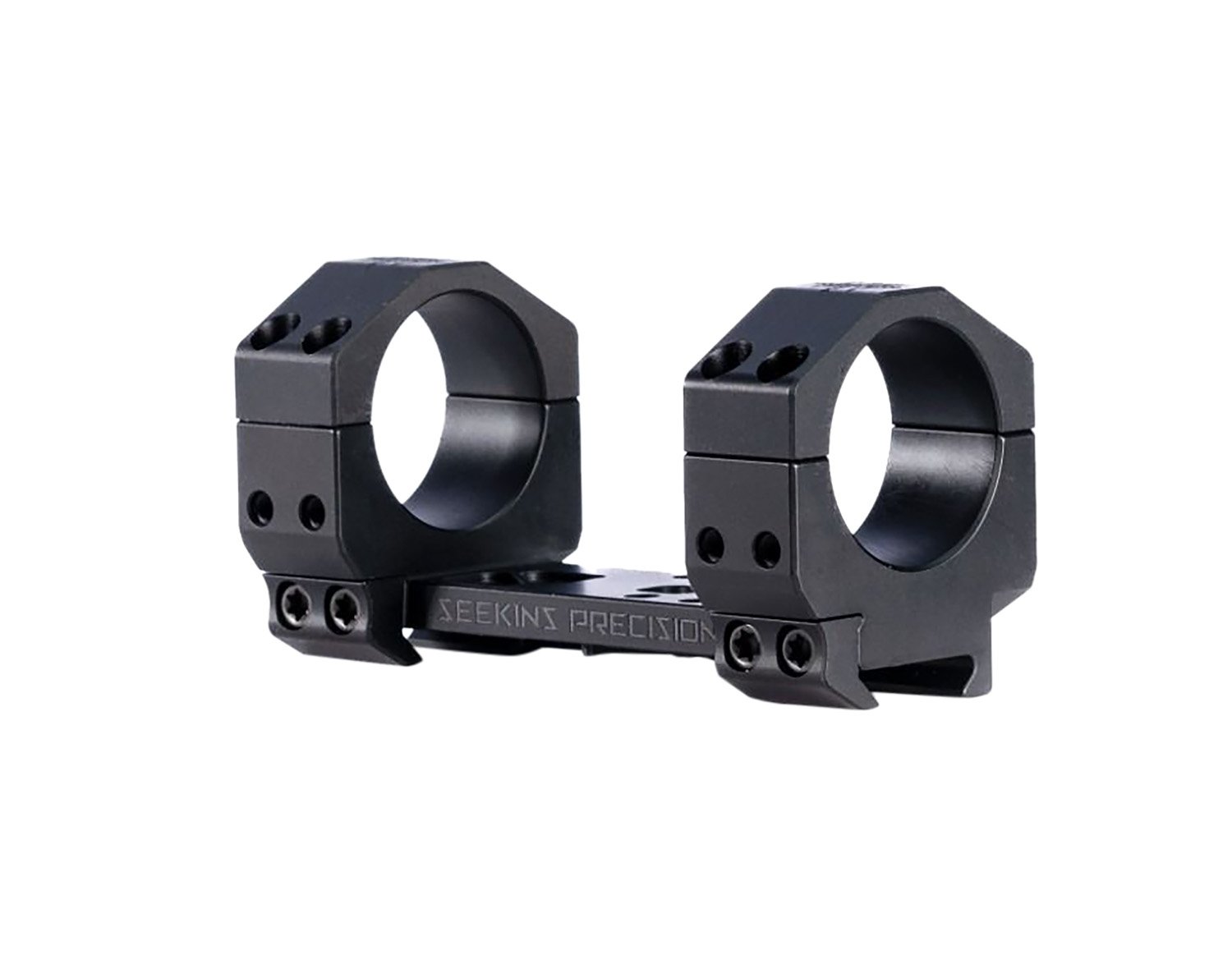 Seekins Precision 0010650112-F Precision Mount Black 7075 Aluminum 30mm Tube Seekins Precision 0010650112-F Precision Mount Black 7075 Aluminum 30mm Tube