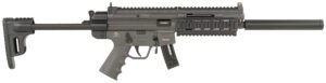 ATI GERGGSG1610S GSG-16  22LR 10+1 16.25" Black Non-Threaded Barrel, Smoke Gray Picatinny Rail Polymer Receiver, M-LOK Handguards, Collapsible w/Storage Compartment Black Synthetic Stock, Smoke Gray P