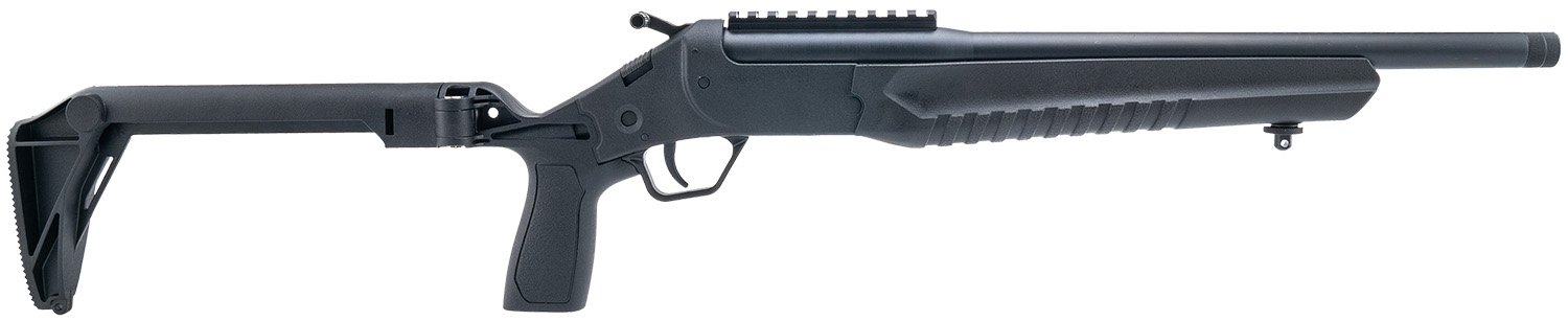 Rossi LWC0556-BKFS LWC 5.56x45mm NATO Single Shot 16.50″ Black Oxide Threaded Barrel, Black Picatinny Rail Alloy Steel Receiver, Folding Black Polymer Stock Rossi LWC0556-BKFS LWC 5.56x45mm NATO Single Shot 16.50″ Black Oxide Threaded Barrel, Black Picatinny Rail Alloy Steel Receiver, Folding Black Polymer Stock