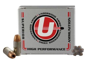 Underwood Ammo 114 XTP  9mmLuger 124gr Jacketed Hollow Point 20 Per Box/10 Case