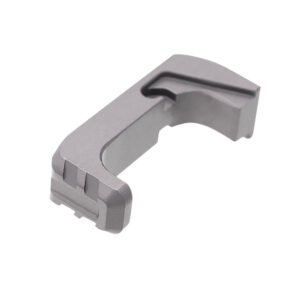 Tyrant CNC TDGEMRGG  Extended Magazine Release Glock Gen4-5 Grey Aluminum