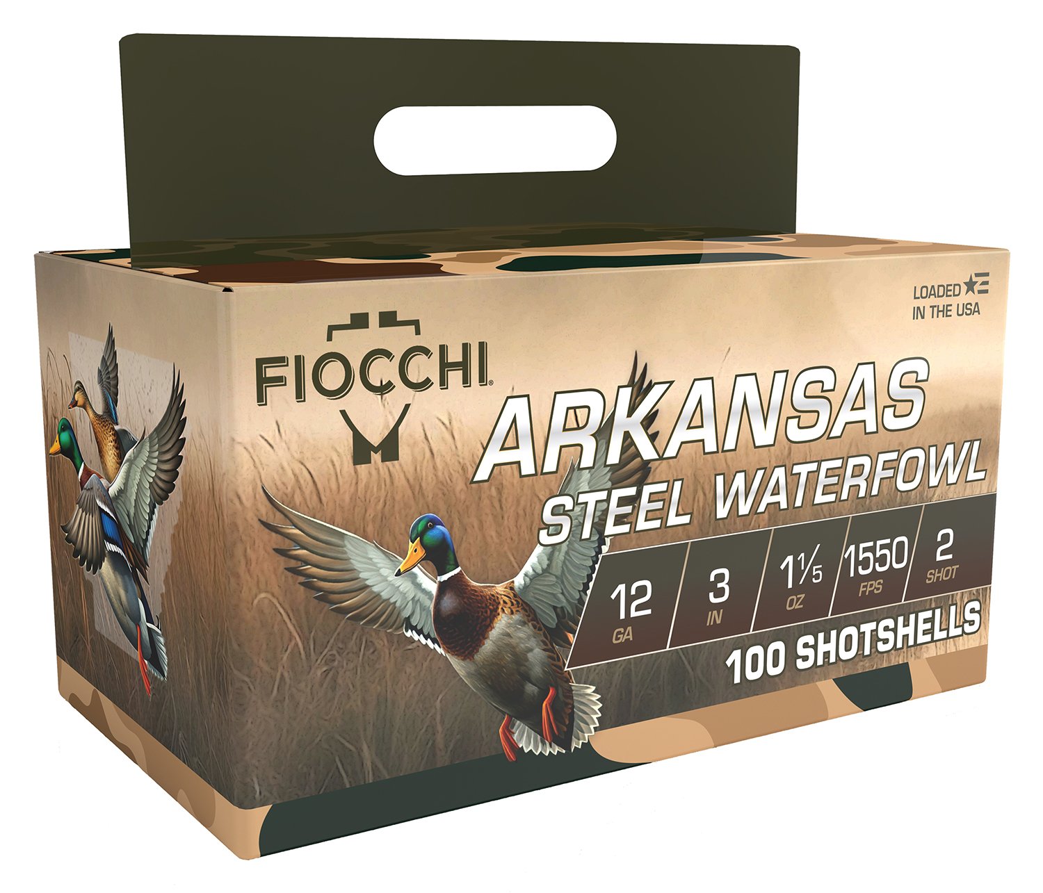 Fiocchi 123ADS2 12Gauge 3″ 1 1/5oz 2Shot 100 Per Box/2 Case Fiocchi 123ADS2 12Gauge 3″ 1 1/5oz 2Shot 100 Per Box/2 Case