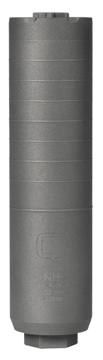 Q LLC SILTPQUICKIE762RE Trash Panda  7.62mm 1.75″ Titanium Includes Rear End Muzzle Brake
