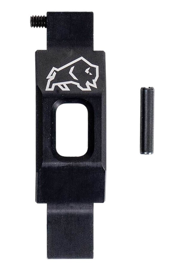 Tapco TAP22064  Trigger Guard Straight Black Aluminum For AR-15