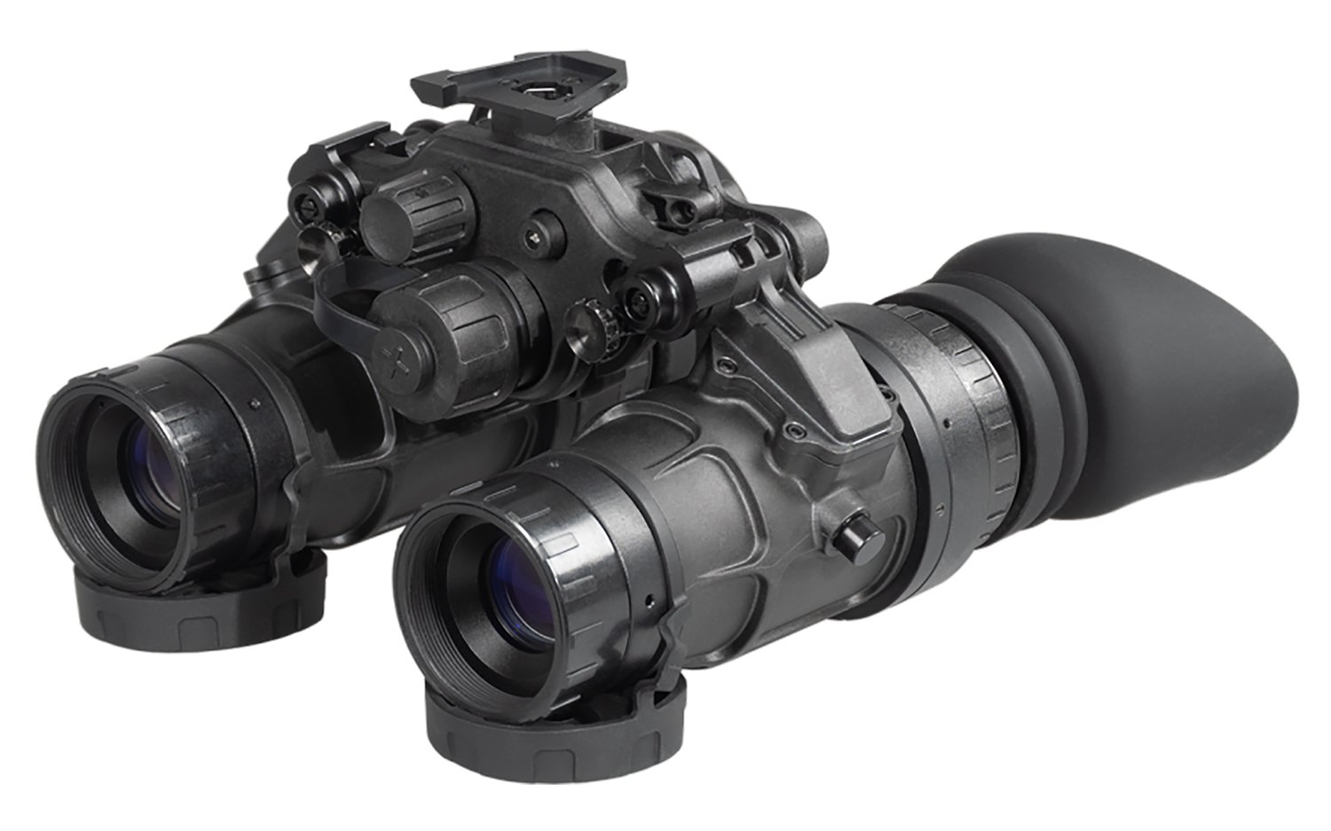 AGM Global Vision 12UN51284154011 UNVG-51 NW1 Night Vision Goggles Black 1x 51-64 lp/mm Resolution