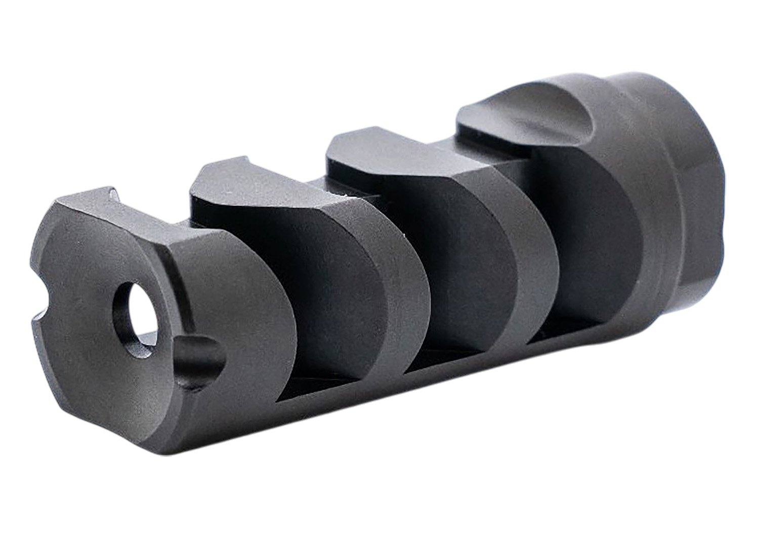 Armaspec ARM191-BLK Muzzle Brake Fireball Black Nitride 1/2″x28 Threads 223/5.56 Armaspec ARM191-BLK Muzzle Brake Fireball Black Nitride 1/2″x28 Threads 223/5.56