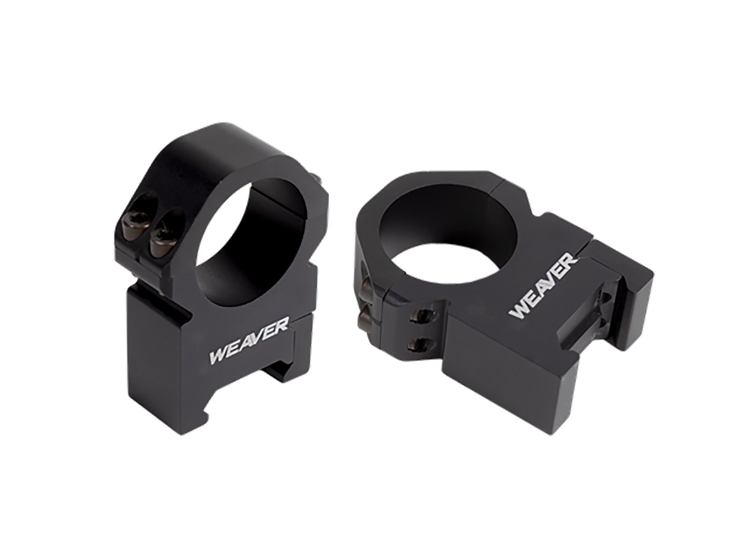 Weaver Mounts 48385 Precision Black Aluminum 30mm Tube Low Weaver Mounts 48385 Precision Black Aluminum 30mm Tube Low