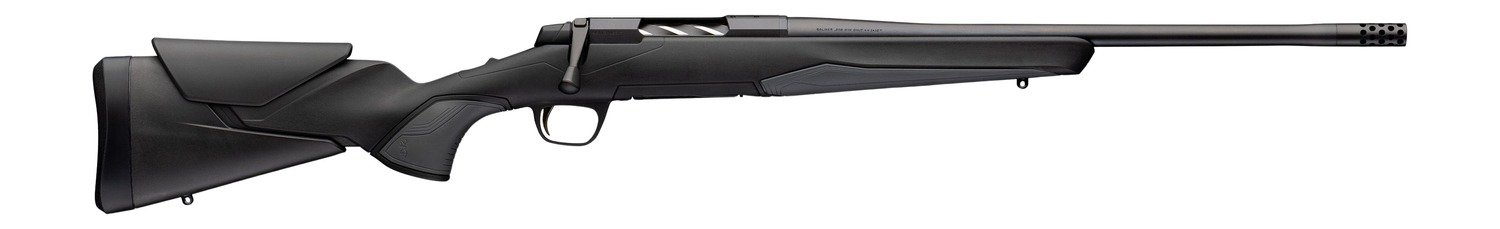 Browning 036131218 X-Bolt 2 Hunter SPR 308 Win 4+1 18" Matte Blued Threaded Barrel & Steel Drilled & Tapped Receiver, Matte Black Adj Vari-Tech Synthetic Stock, Right Hand