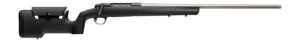 Browning 036120218 X-Bolt 2 Special Max LR Full Size 308 Win 4+1 22" Matte Stainless Heavy Sporter Threaded Barrel, Matte Stainless Stainless Steel Drilled & Tapped Receiver, Black Adjustable Max Synt