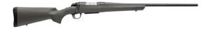 Browning 035851224 AB3 Pro Full Size 270 Win 4+1 22" Matte Blued Spiral Fluted Threaded Barrel, Matte Blued Steel Drilled & Tapped Receiver, Gray/Green Fixed Synthetic Stock, Right Hand