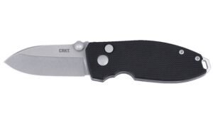 CRKT 2474C    SQUID        BUTTON LOCK  2.27 BLK