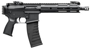 Kriss USA DM22P26BL25 DMK22P  22 LR 25+1 10.50″ Black Threaded Barrel, Matte Black Picatinny Rail Receiver, Picatinny Rail Rear, Black Polymer Grip